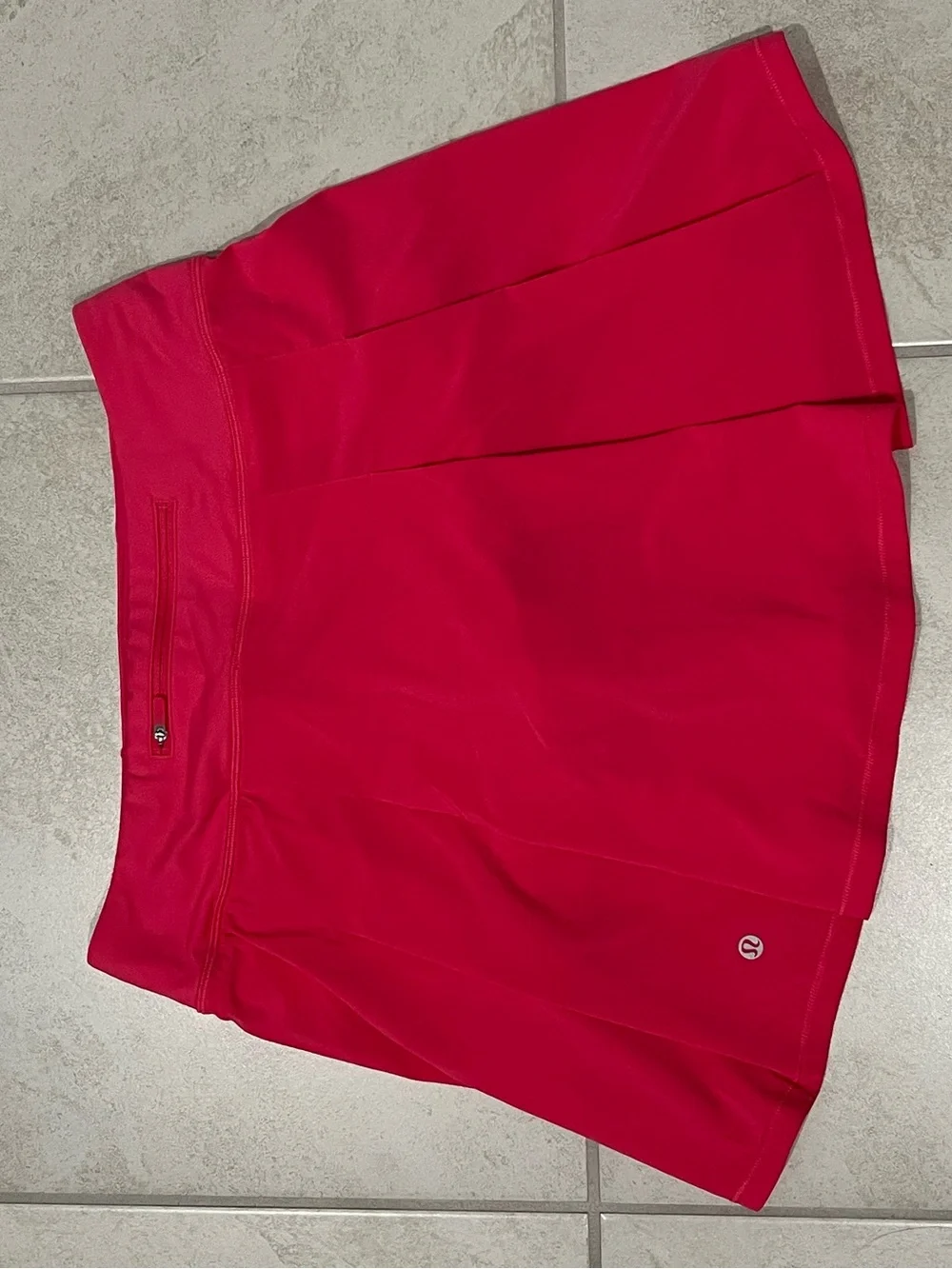 Lululemon Athletica Pace Rival Mid-Rise Skirt extra long- Lip Gloss Pink